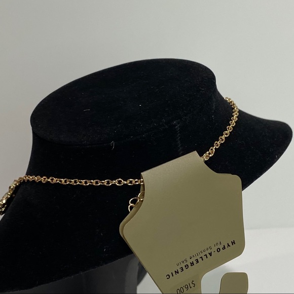 Floral design necklace - costume jewelry New - Picture 7 of 9